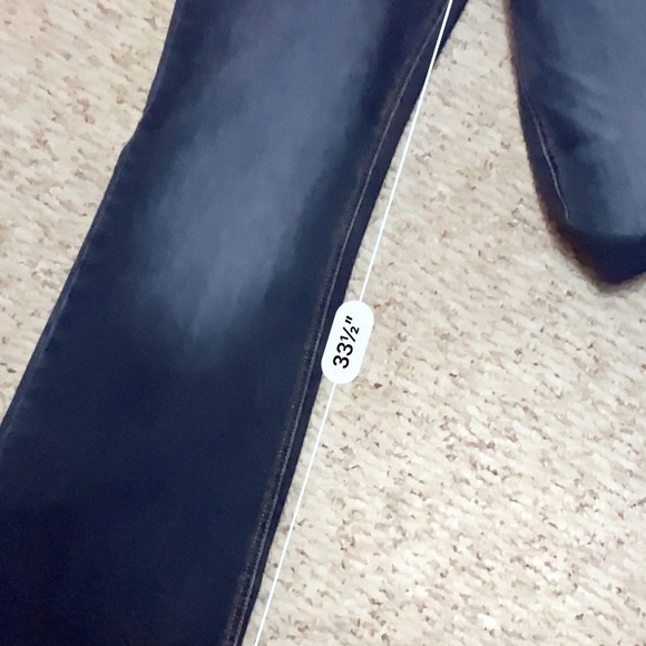 Denim by Laura Bootcut Buttonfly Juniors Jeans. NWOT, Stretchy - Picture 6 of 7